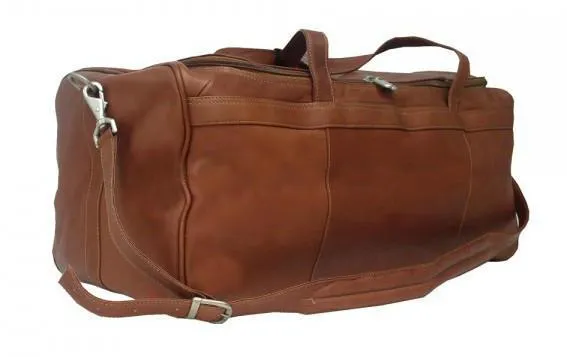 Piel Leather Traveler's Select Medium Duffel Bag