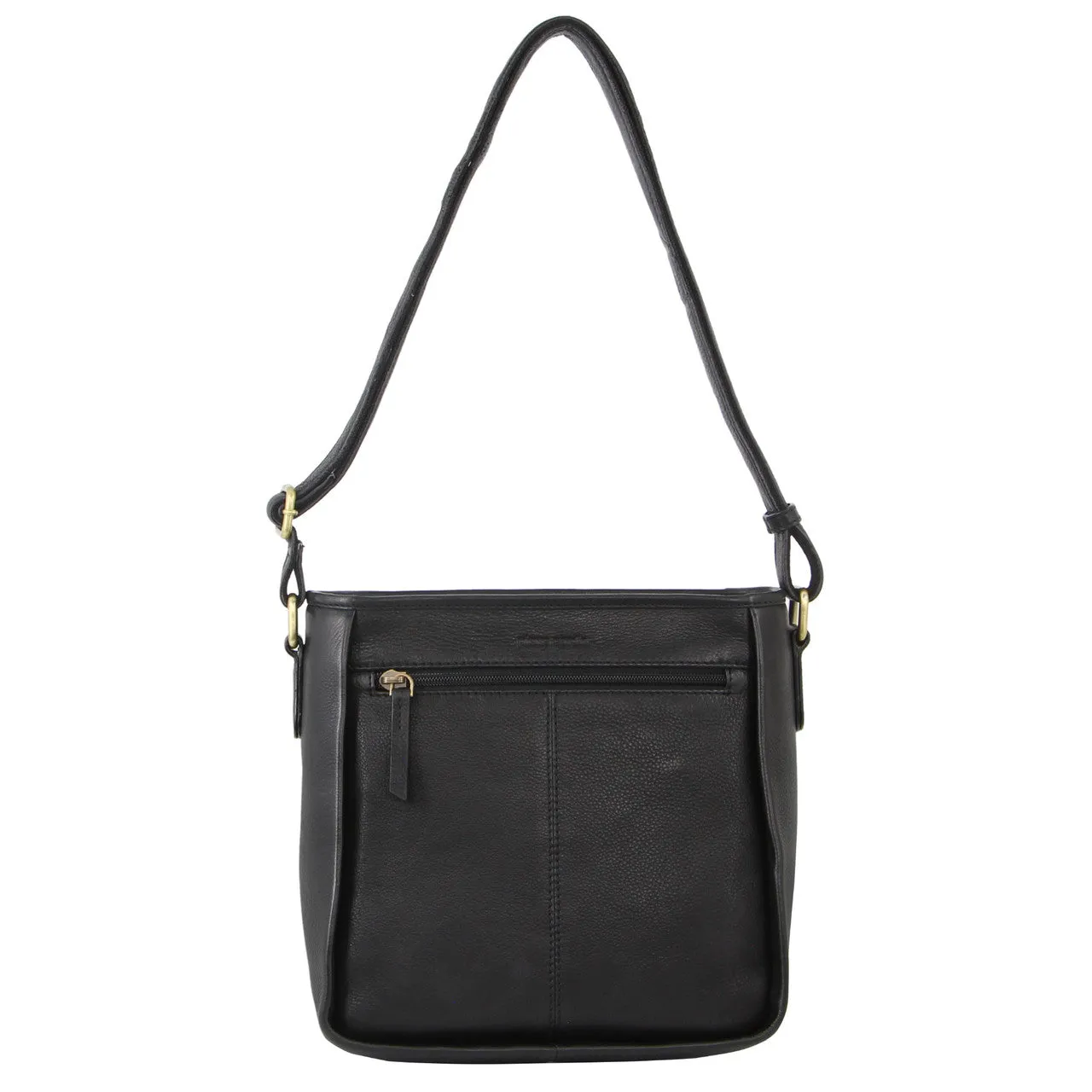 Pierre Cardin Woven Leather Cross-Body Bag PC3484