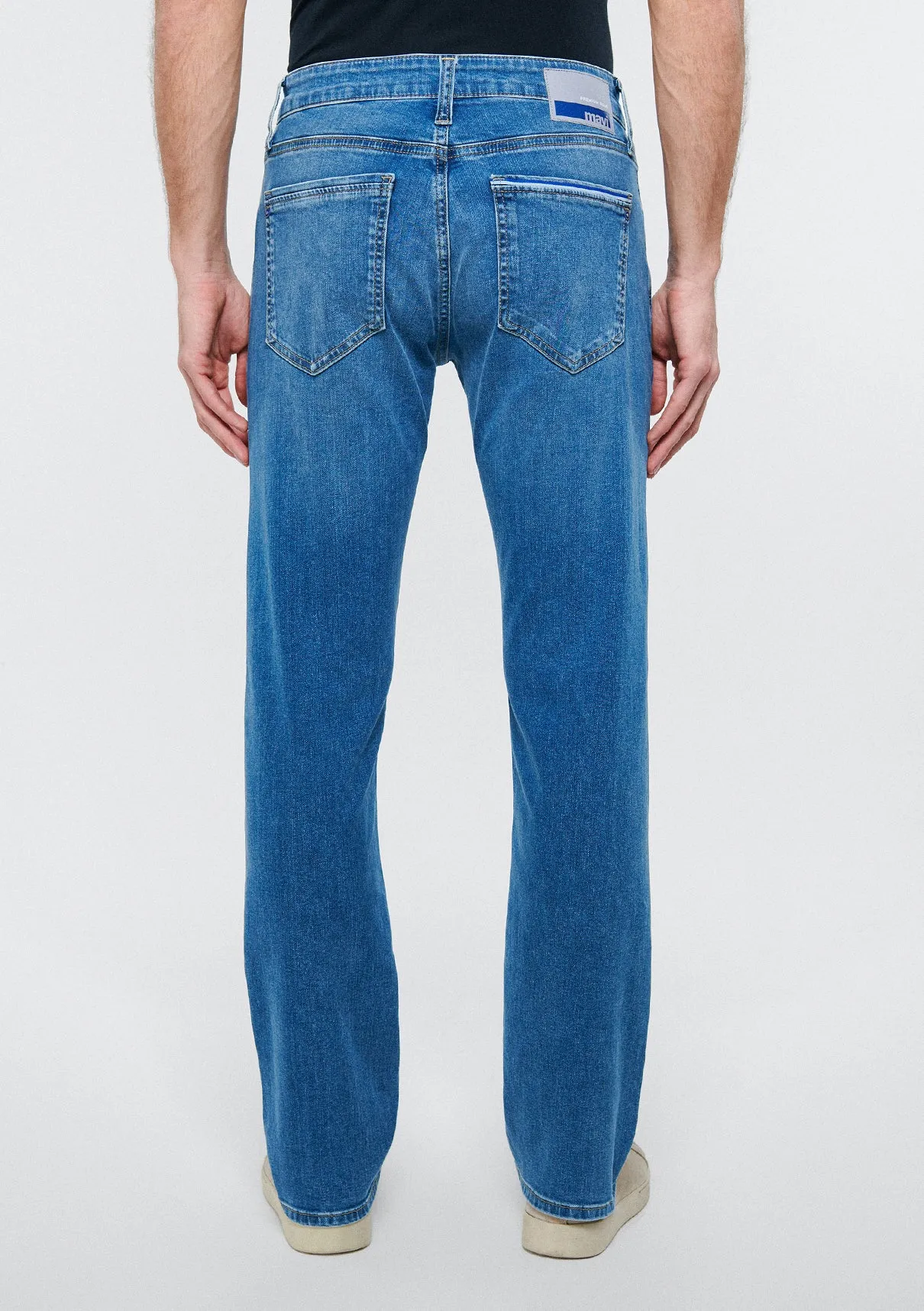 Pierre Mid Brushed Premium Blue Jean Pants