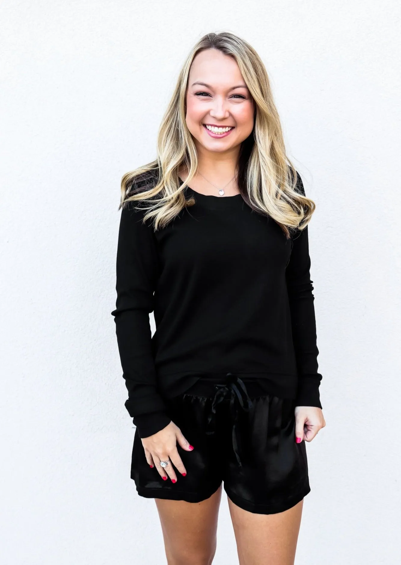 PJ Harlow Rosie Top in Black