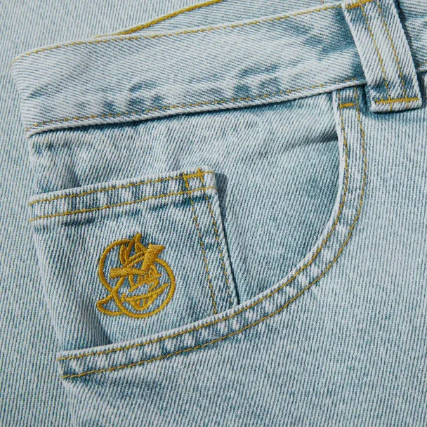 Polar Skate Co. ‘93! Denim Pants - (Light Blue)