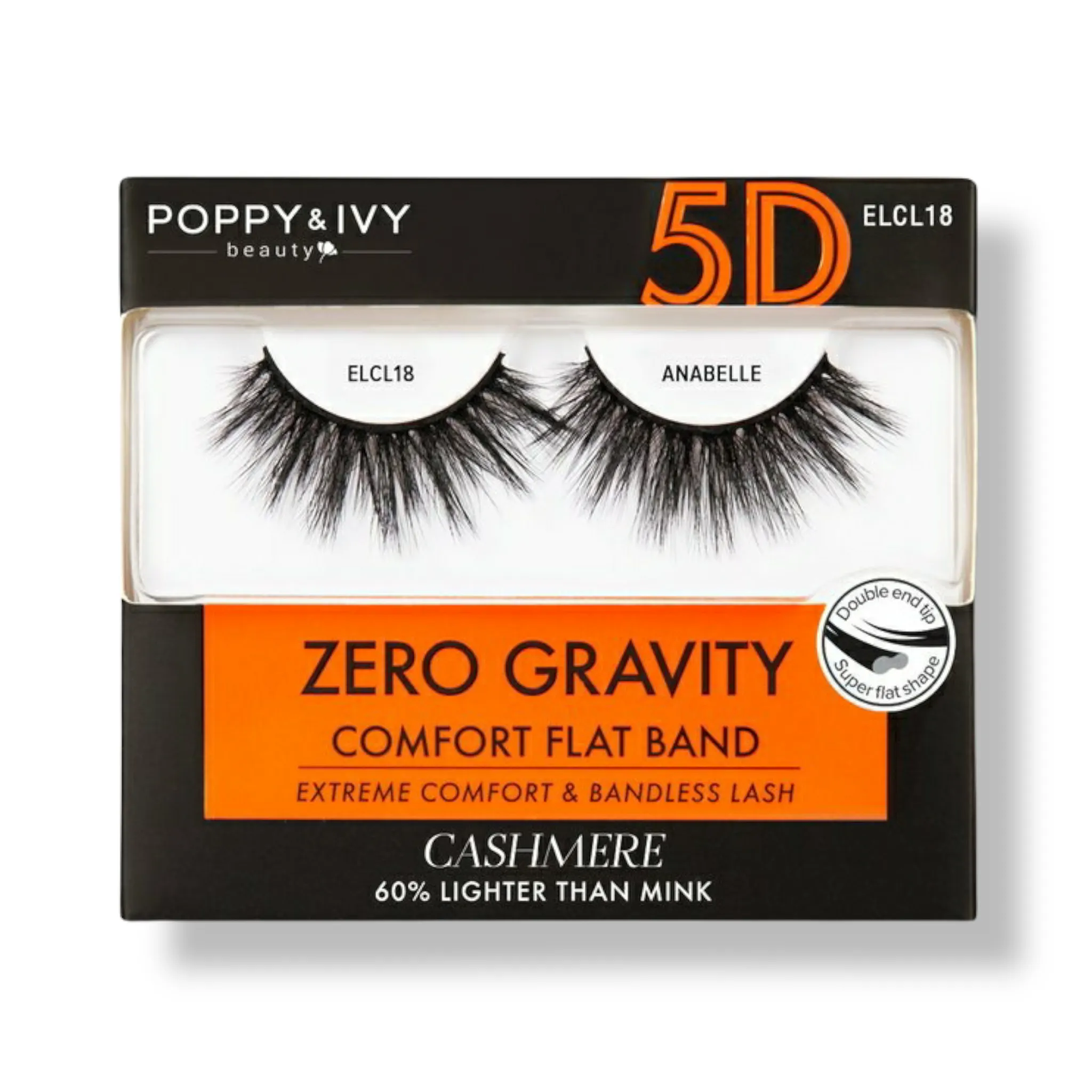 Poppy & Ivy Zero Gravity 5D Cashmere Lashes (Comfort Flat Band)