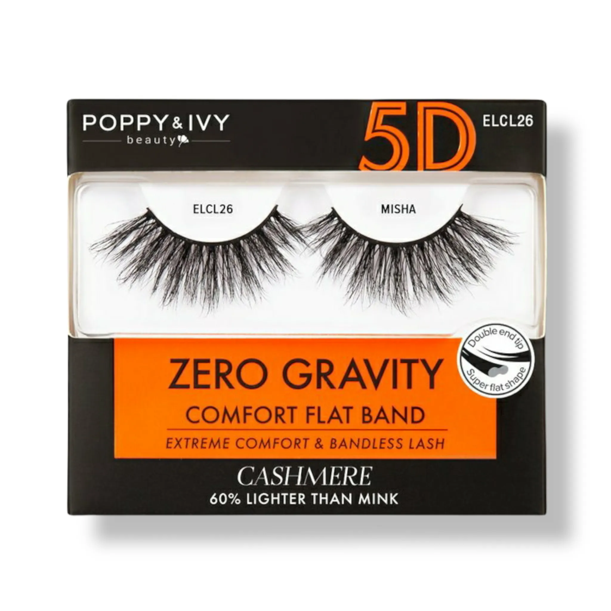 Poppy & Ivy Zero Gravity 5D Cashmere Lashes (Comfort Flat Band)