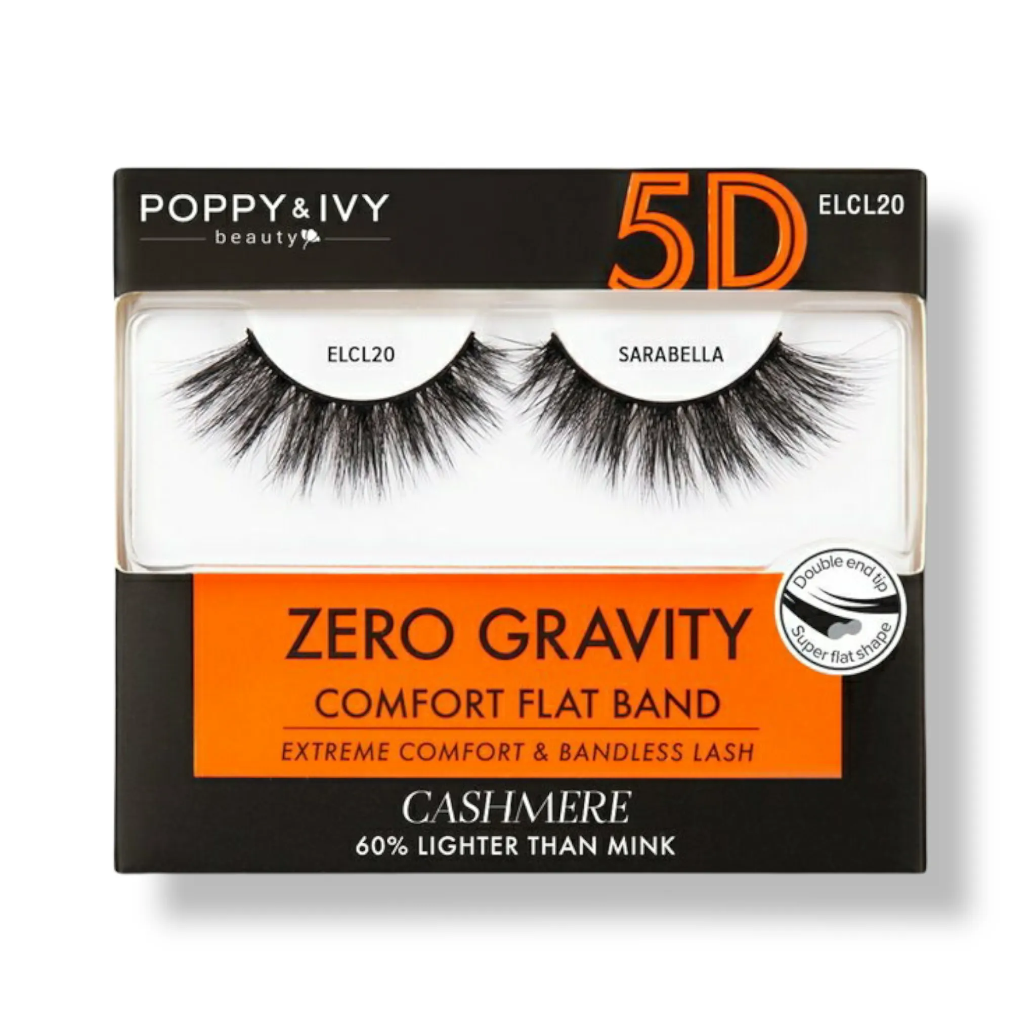 Poppy & Ivy Zero Gravity 5D Cashmere Lashes (Comfort Flat Band)