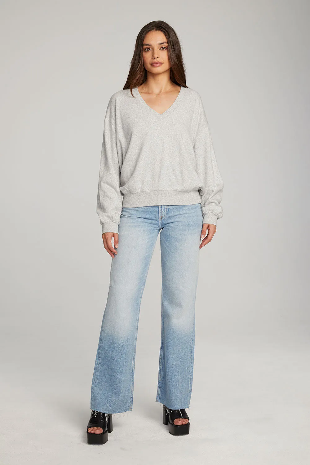 Poppy Heather Grey Pullover