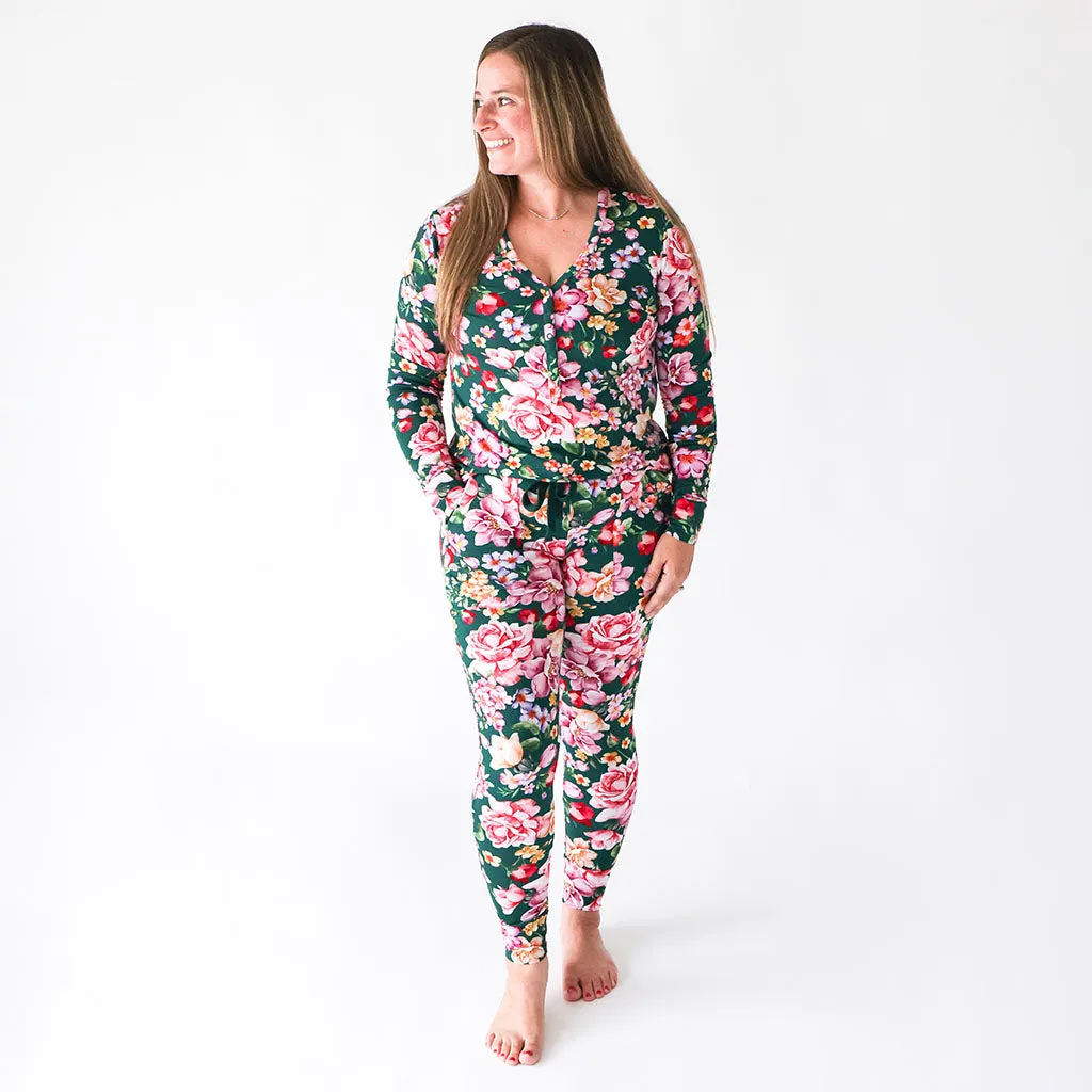 Posh Peanut Arsine Women's L/S Pajama Set