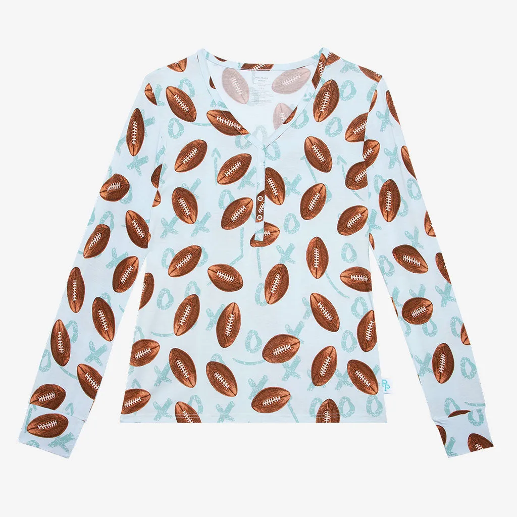 Posh Peanut Field Day Women's L/S Pajama Set