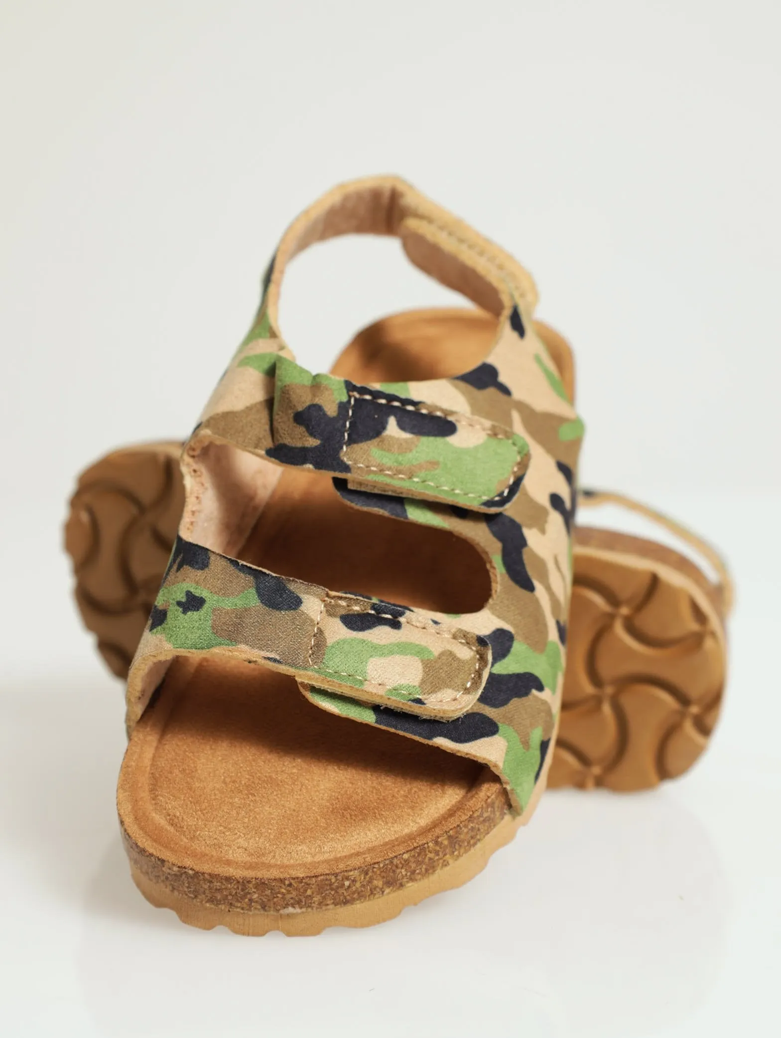 Pre-Boys Velcro Health Sandal - Camo
