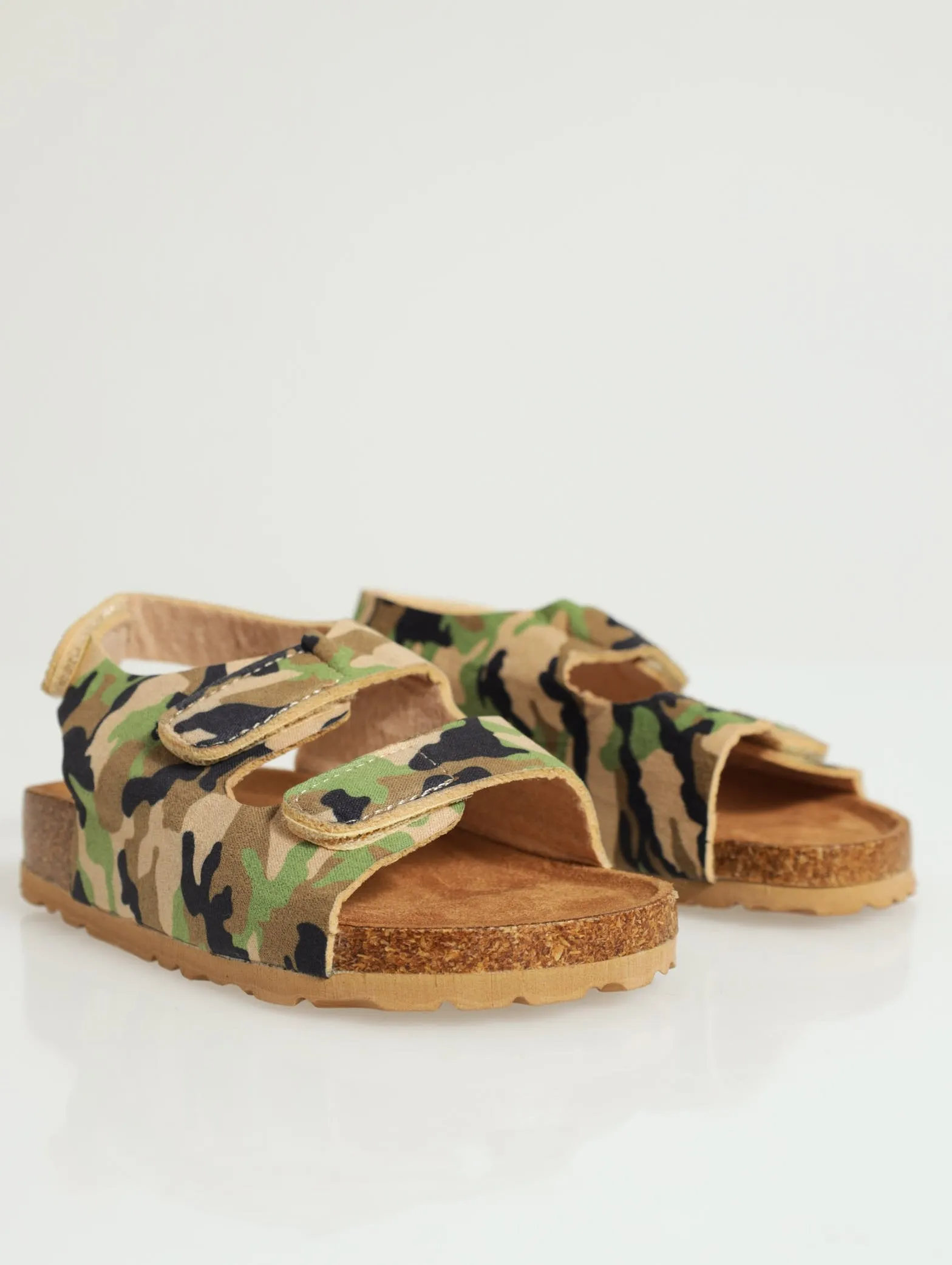 Pre-Boys Velcro Health Sandal - Camo