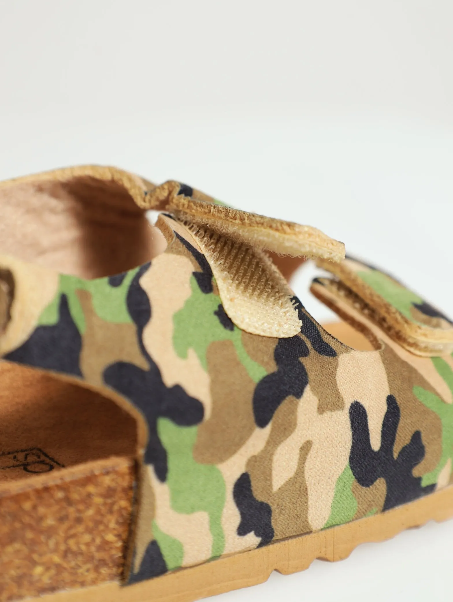 Pre-Boys Velcro Health Sandal - Camo