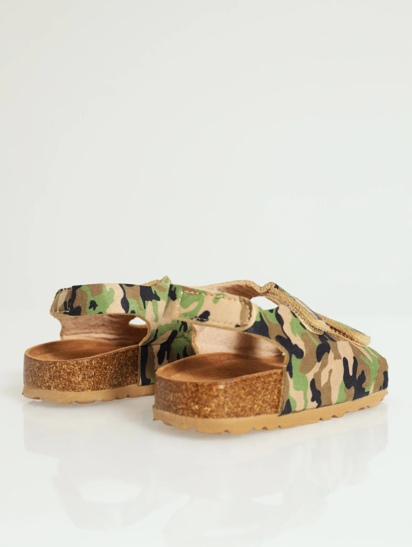 Pre-Boys Velcro Health Sandal - Camo
