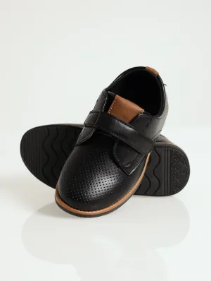 Pre-Boys Velcro Smart Shoe - Black