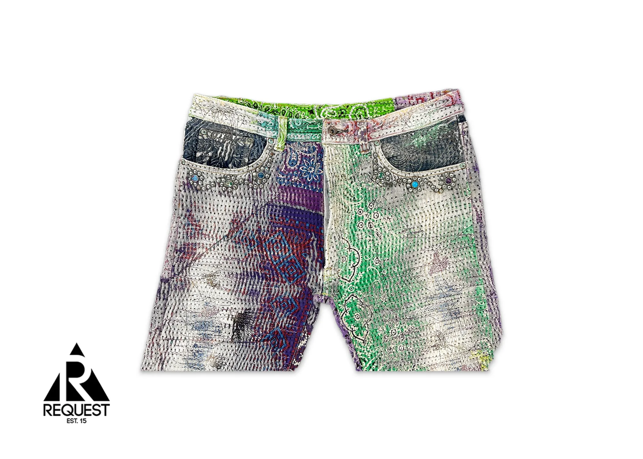 Proleta Re Art Rhinestone Boro Denim "Serial 365"