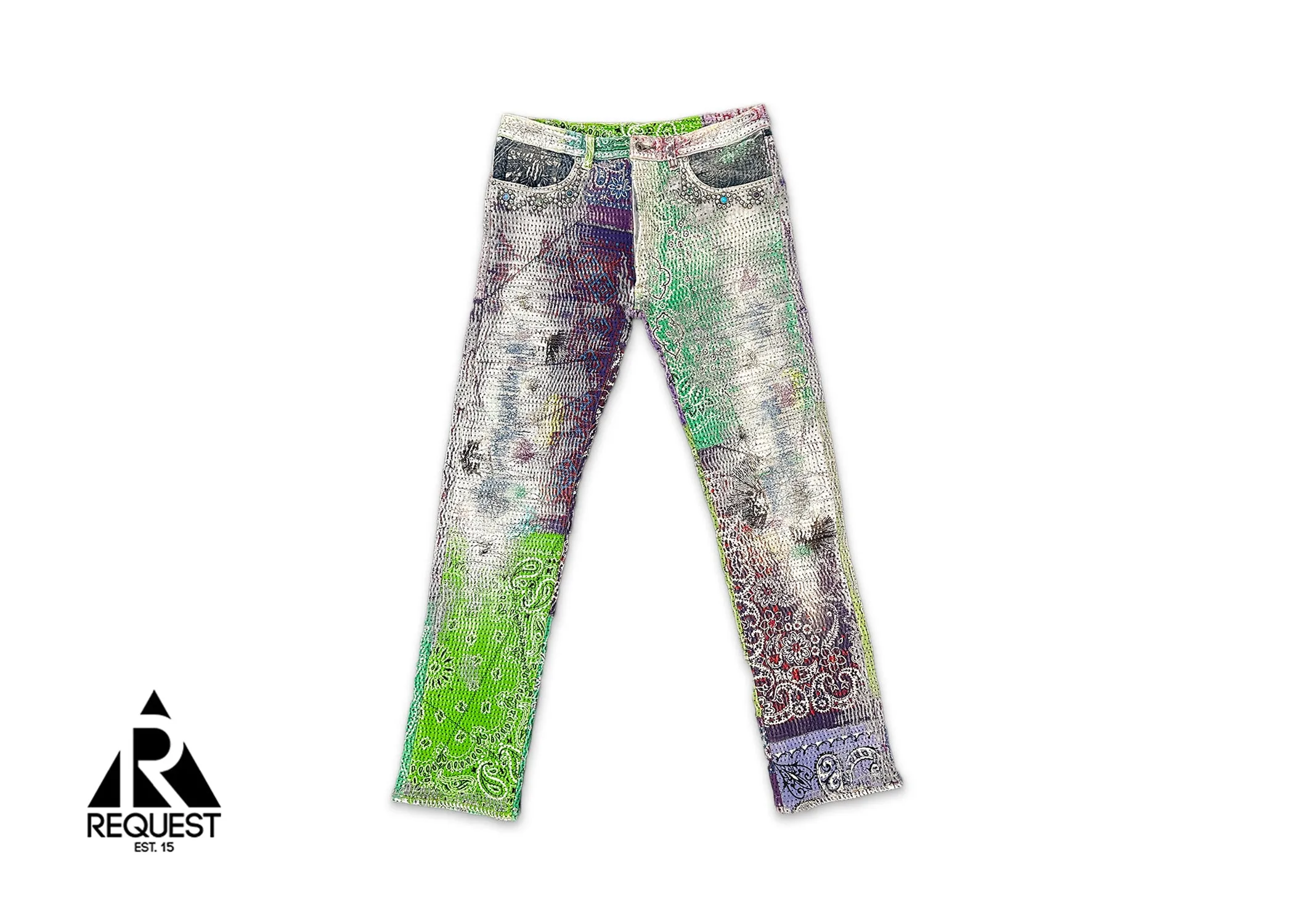 Proleta Re Art Rhinestone Boro Denim "Serial 365"