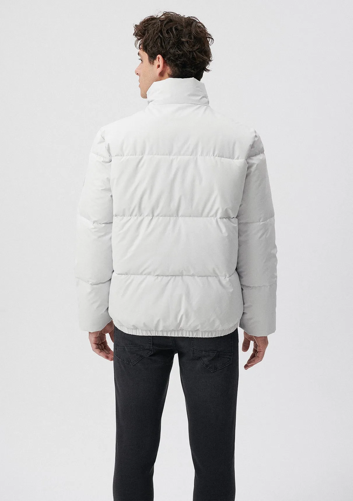 Protech Grey Puffer Jacket