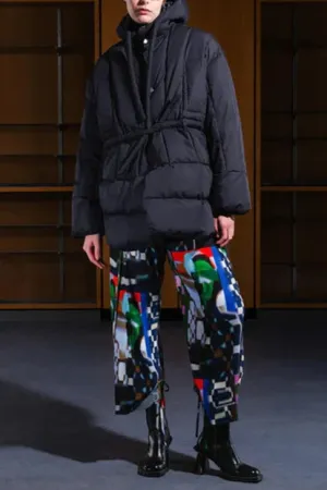Puf Puffer Jacket, Black