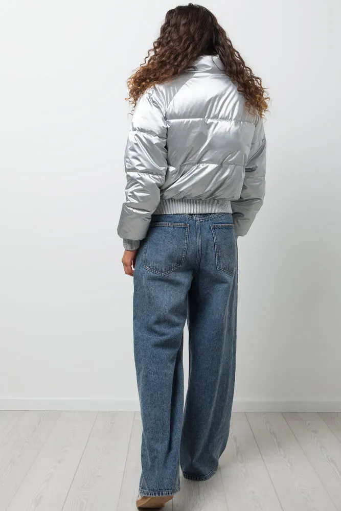 Puffer Jacket Light Grey