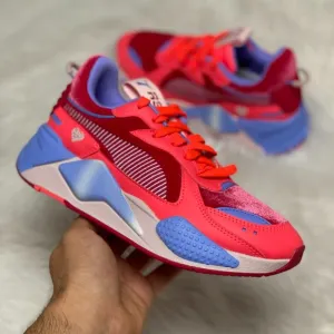 Puma RS-X Valentines Day Low GS Shoes Pink 387408-01 NEW Sz 5.5 / Womens Sz 7