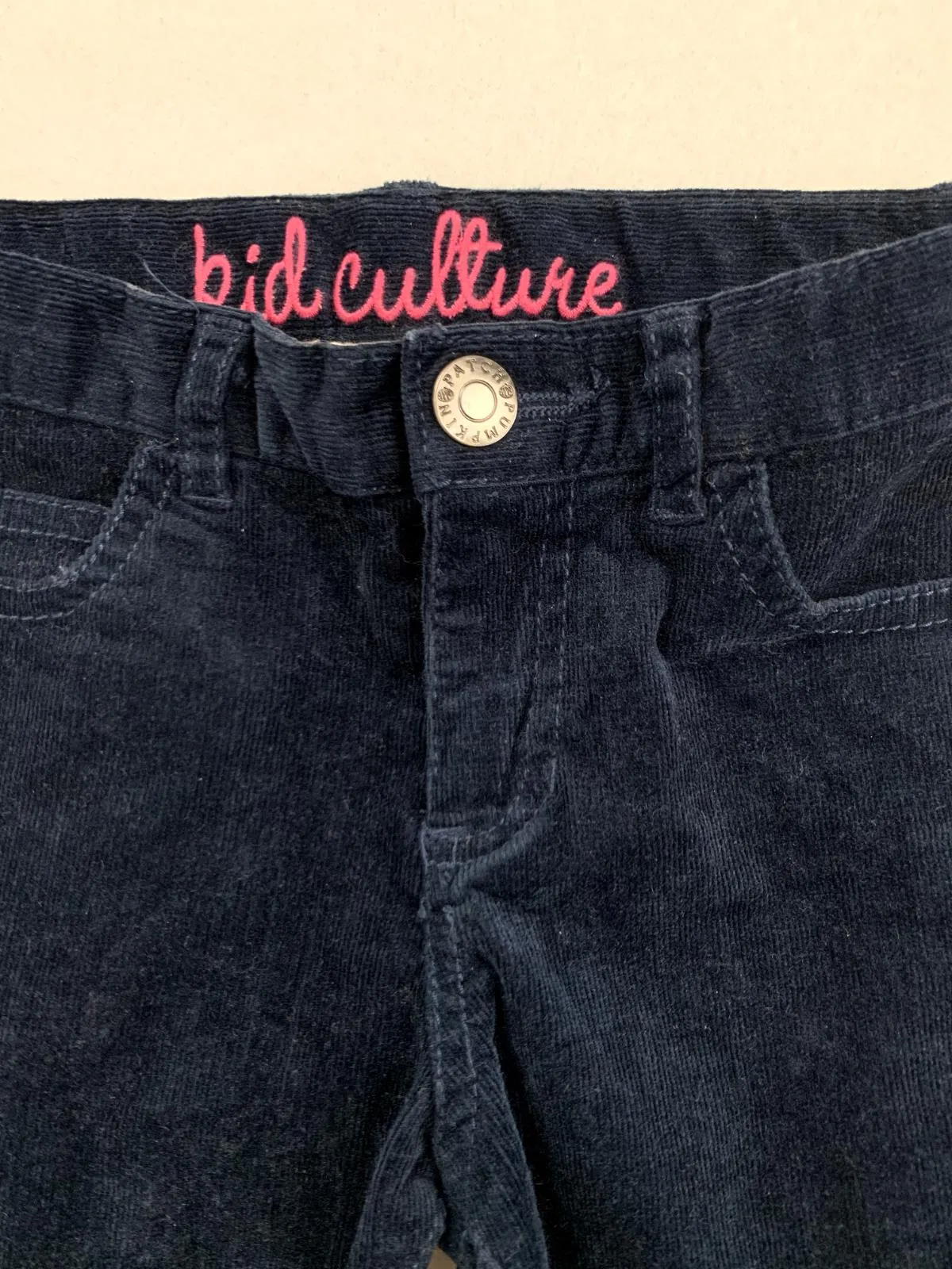 Pumpkin Patch Kids Cordouroy Blue Pants Size 4 Years