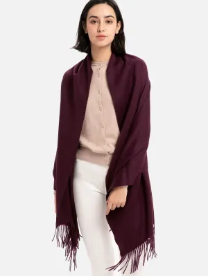 Purple Cashmere Wrap