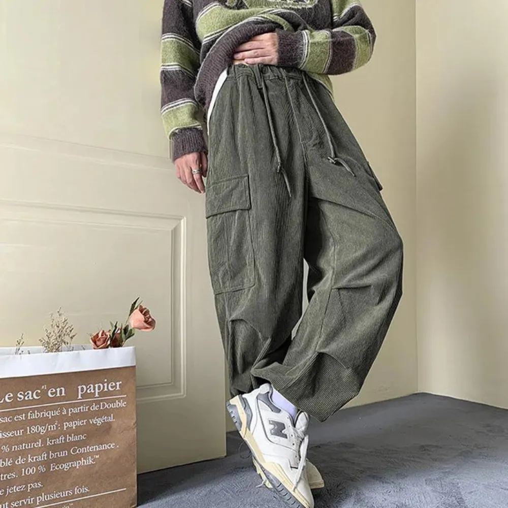 "High street Straight Plus Fleece" Sweatpants