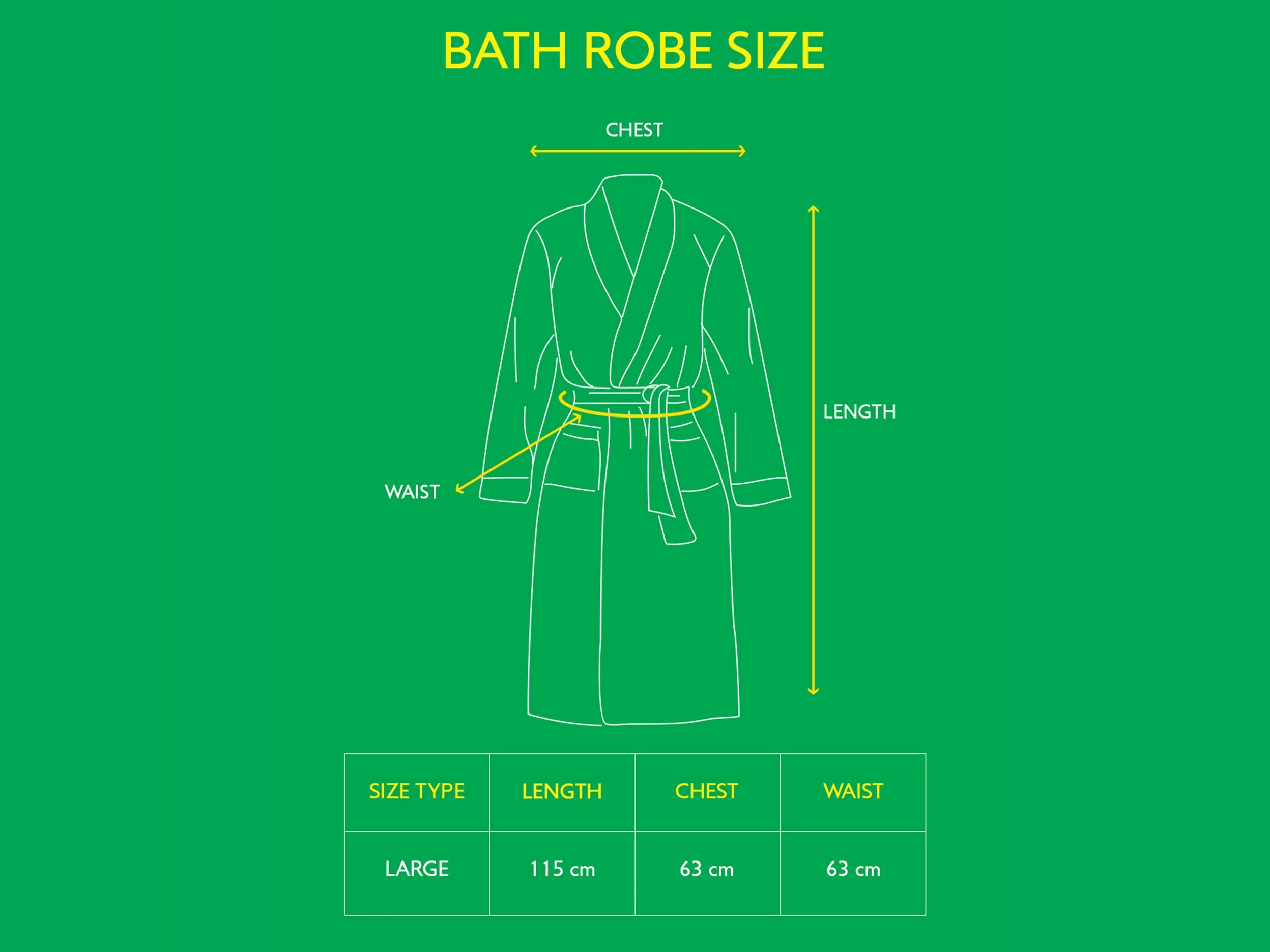 Rainbow 100% Cotton Bathrobe