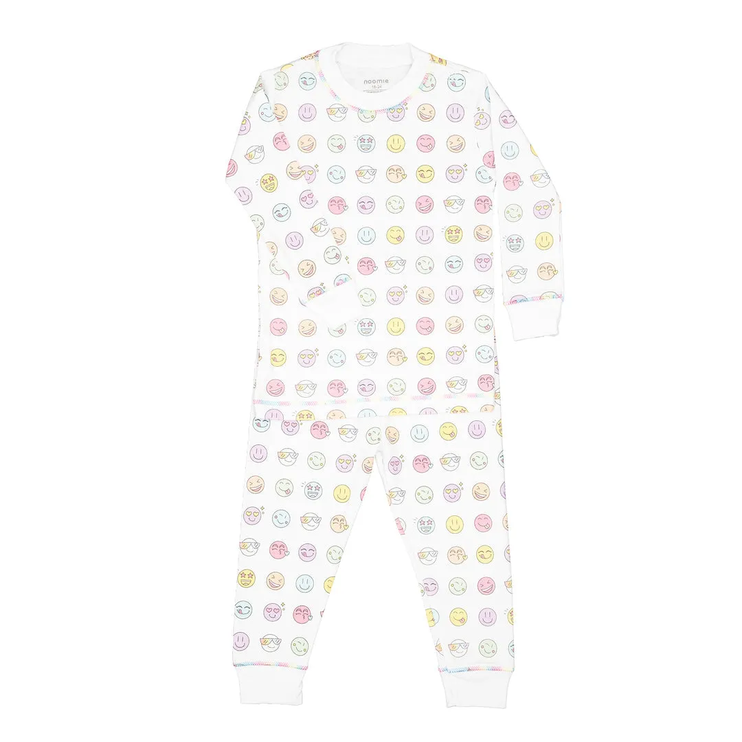 Rainbow Happy Face PJs