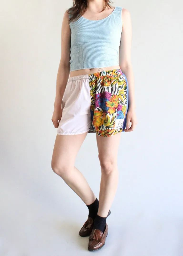 RCYCLD Hawaiian Pieced Shorts