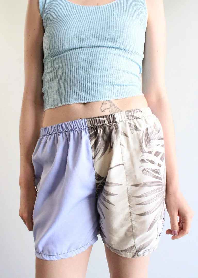 RCYCLD Hawaiian Pieced Shorts