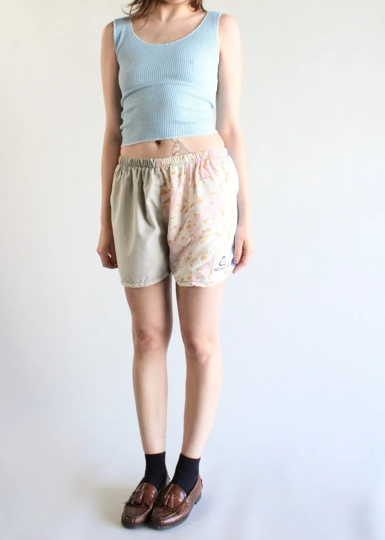 RCYCLD Hawaiian Pieced Shorts