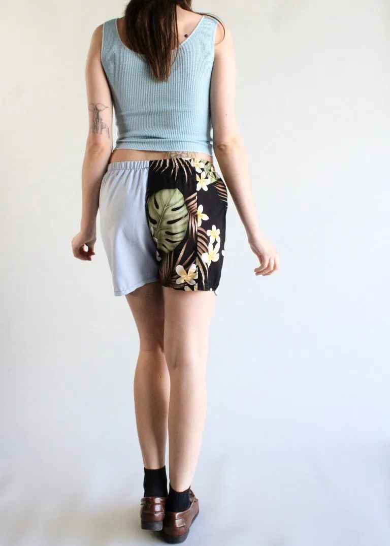 RCYCLD Hawaiian Pieced Shorts