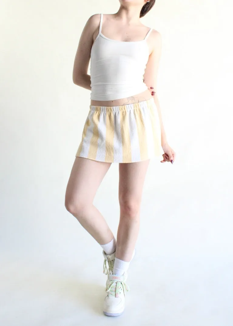 RCYCLD Towel Mini Skirt
