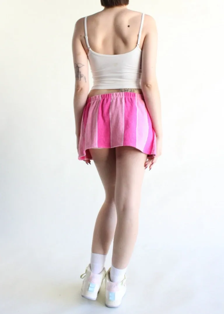 RCYCLD Towel Mini Skirt