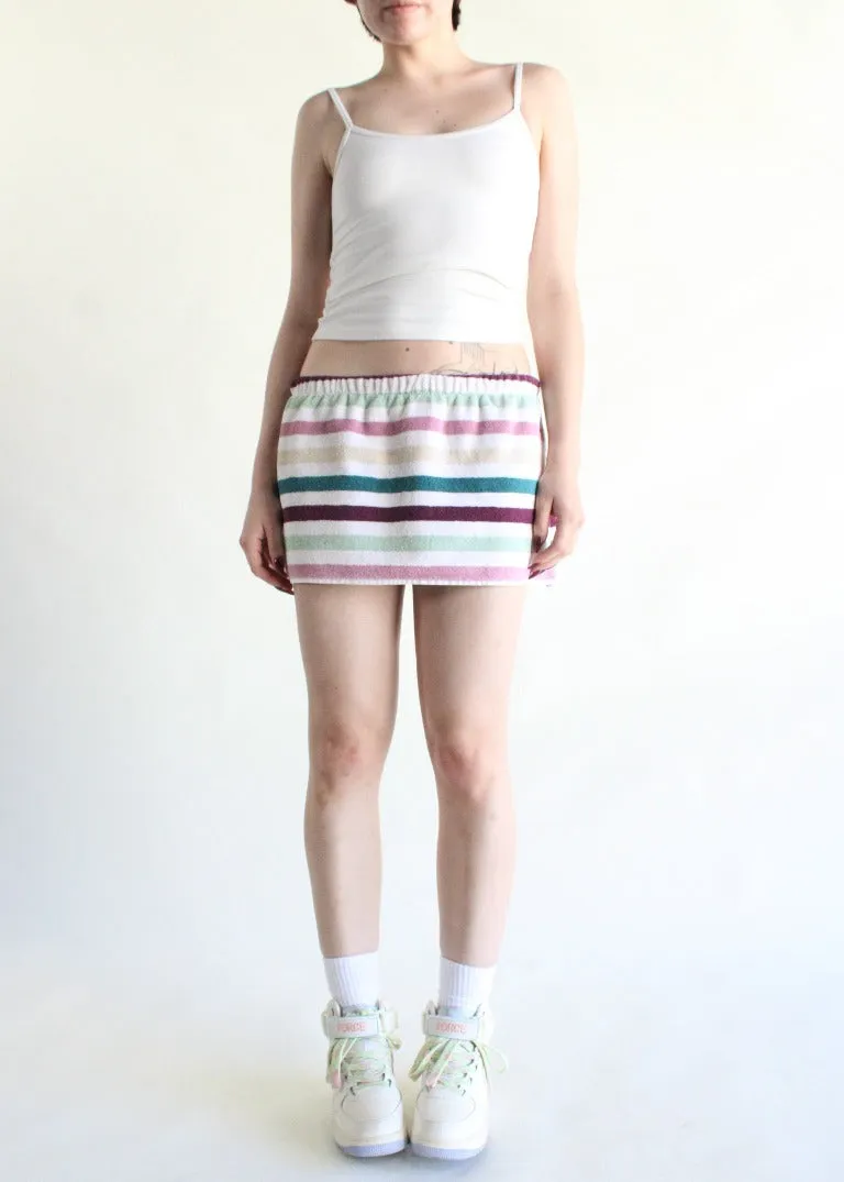 RCYCLD Towel Mini Skirt