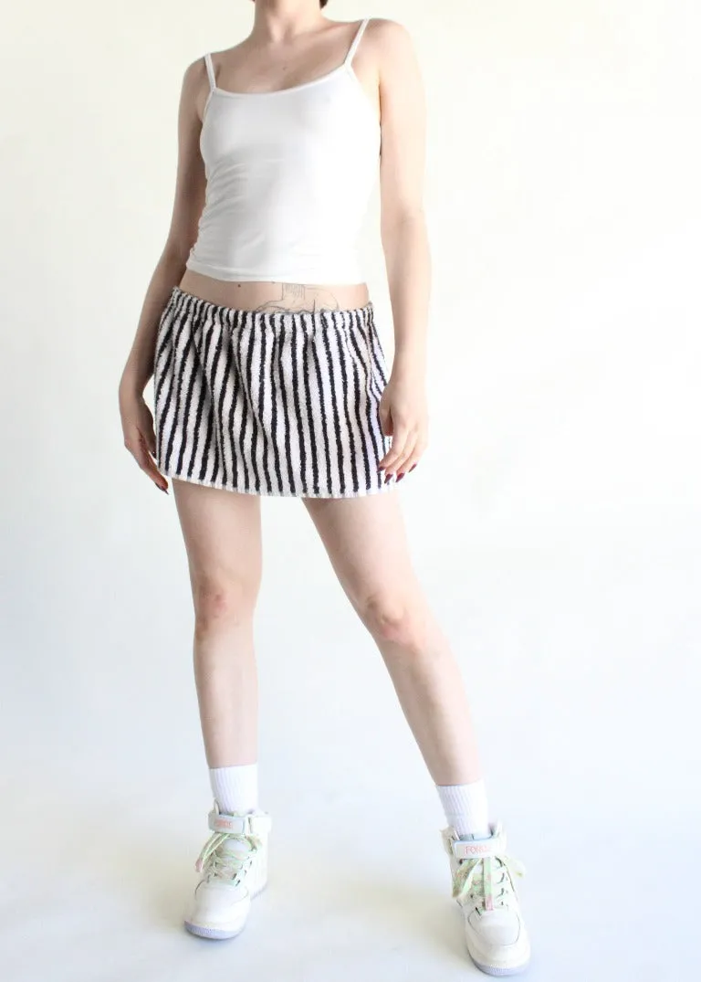 RCYCLD Towel Mini Skirt
