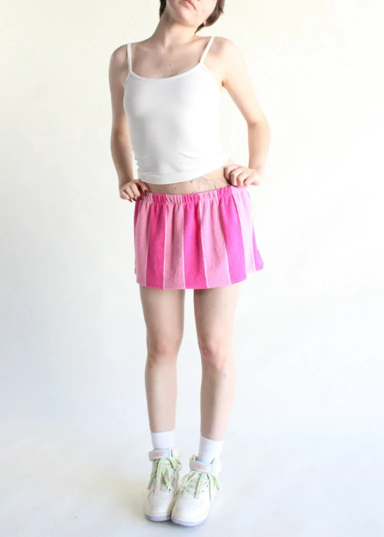 RCYCLD Towel Mini Skirt