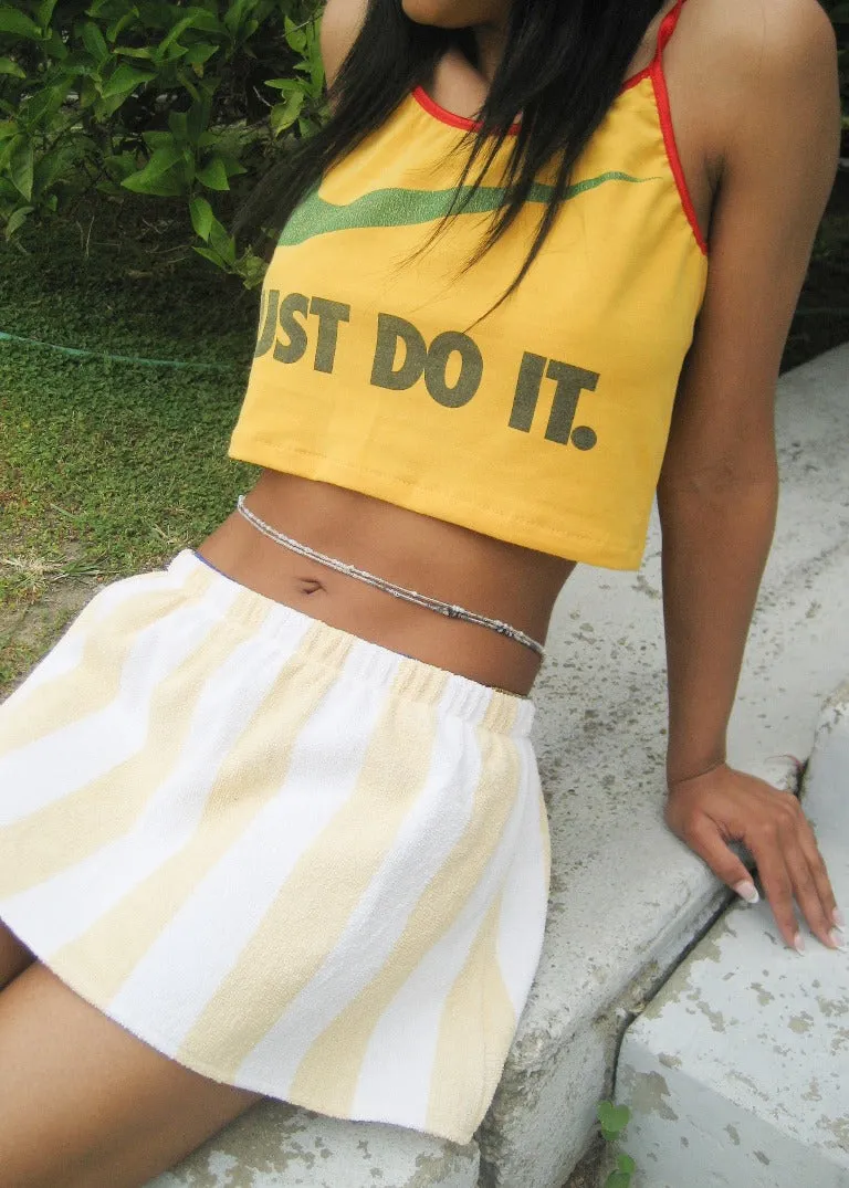 RCYCLD Towel Mini Skirt