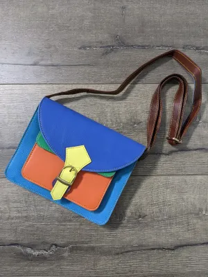 Recycled Leather Shoulder Bag