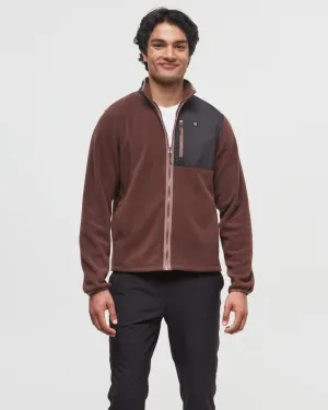 Recycled MicroFleece Contrast Full Zip
