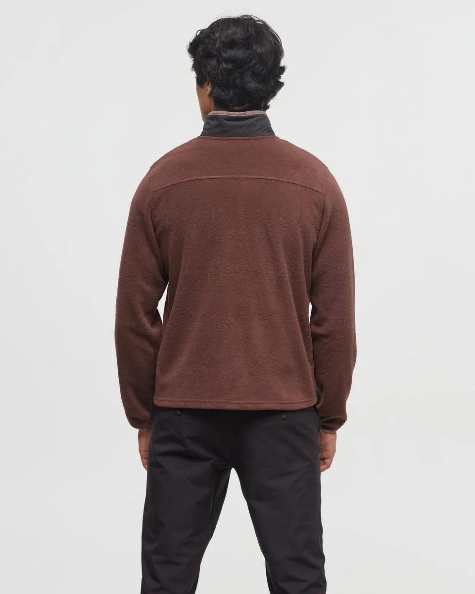 Recycled MicroFleece Contrast Full Zip