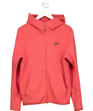 Red Nike Sportswear Tech Fleece UK S