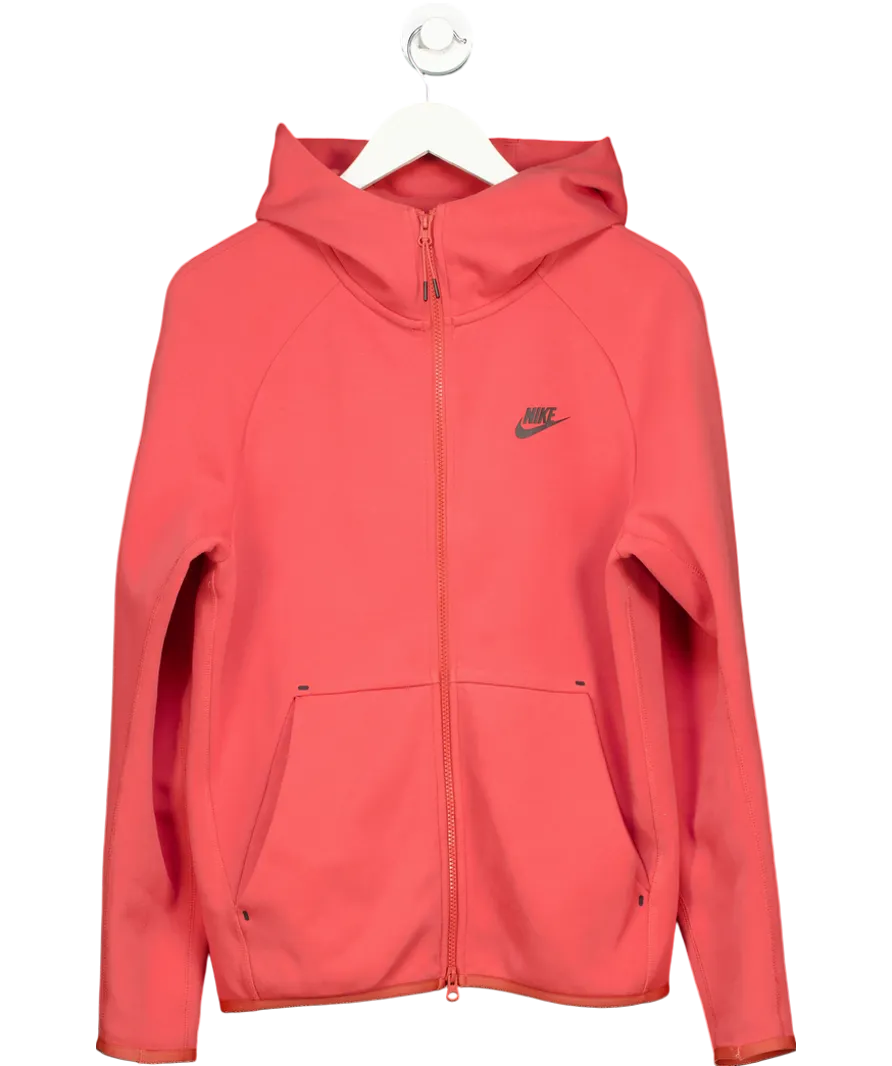 Red Nike Sportswear Tech Fleece UK S