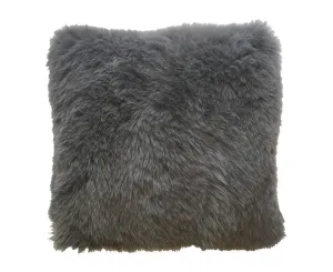 Regina Fur Pillow - Anthracite