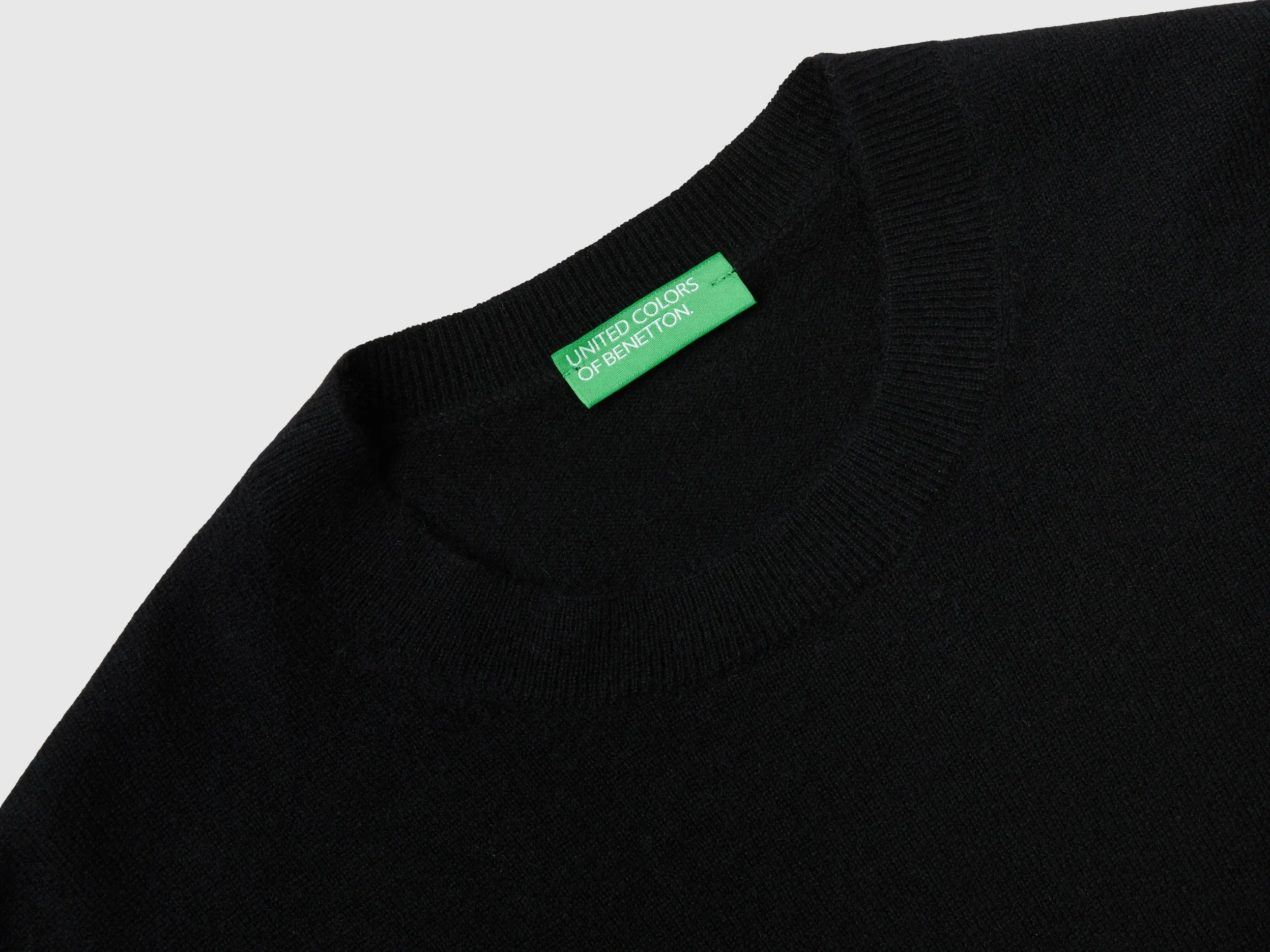Regular Fit Crew Neck Italian Cashmere Sweater