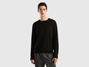 Regular Fit Crew Neck Italian Cashmere Sweater