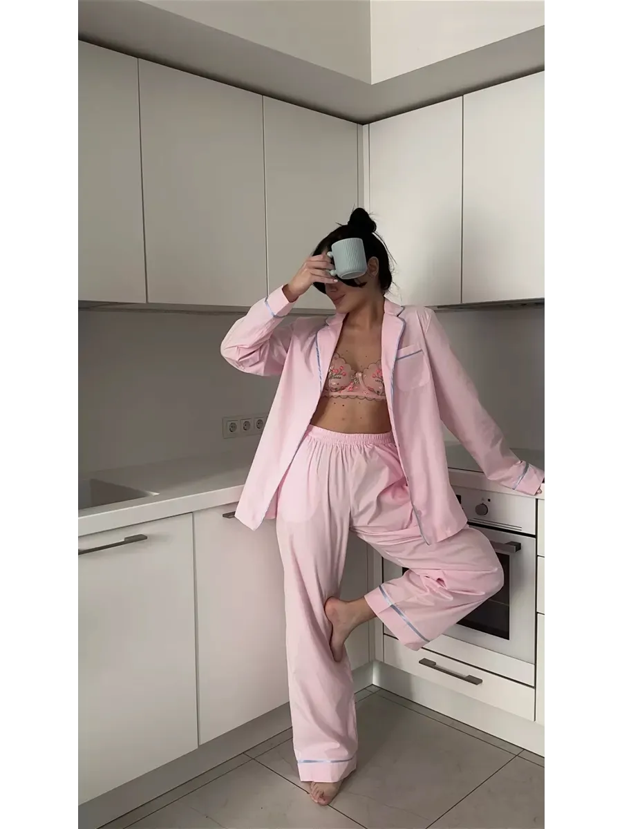 Relaxed Fit Cotton PJs