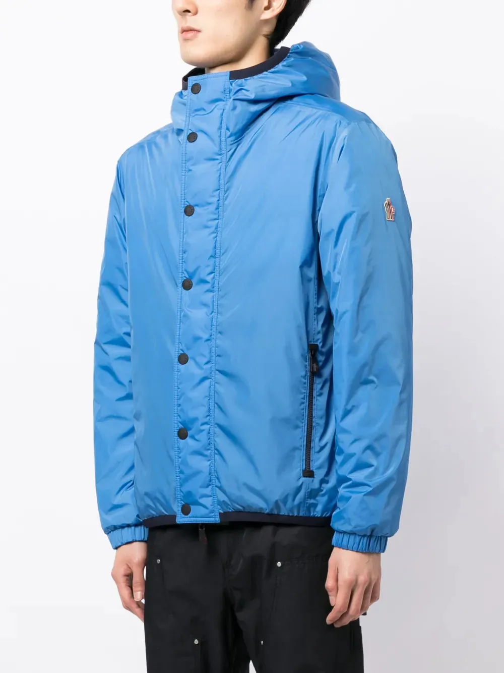Reversible Puffer Jacket Rosiere Blue-Green
