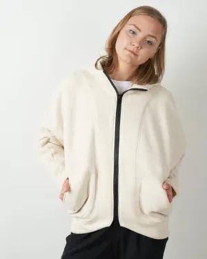 ria hoodie - ivory