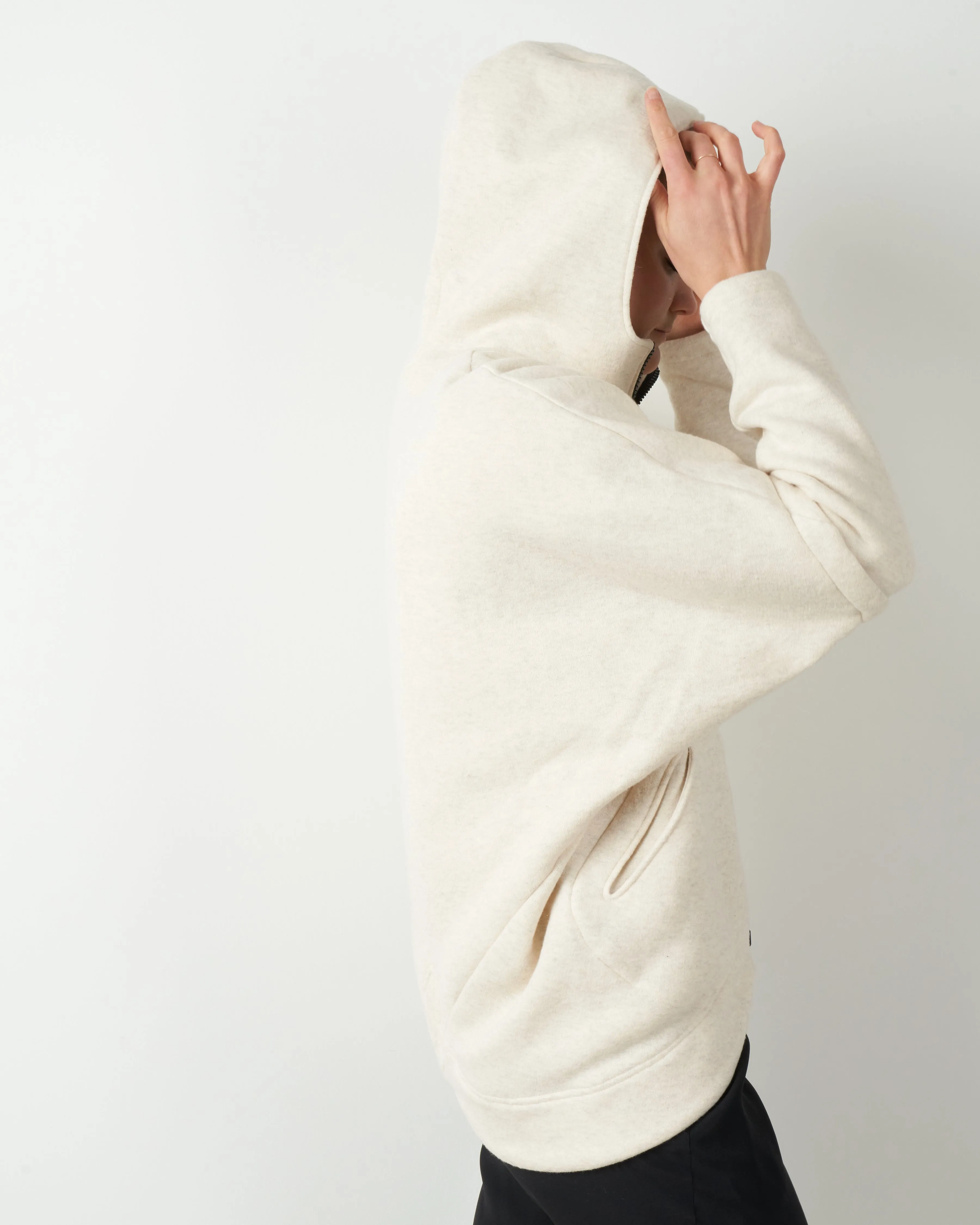 ria hoodie - ivory