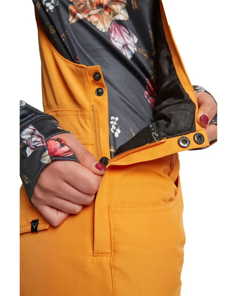 Rojo Snowy Day Bib Pant Womens - Nugget